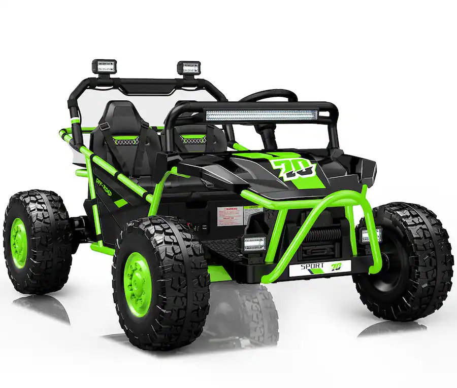 Lurend Kids Ride-On Off-Road UTV – 2-Seater Electric Ride-On for Kids 6+