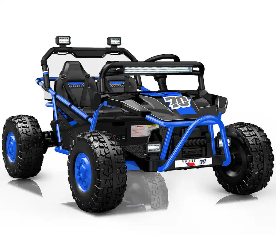Lurend Kids Ride-On Off-Road UTV – 2-Seater Electric Ride-On for Kids 6+