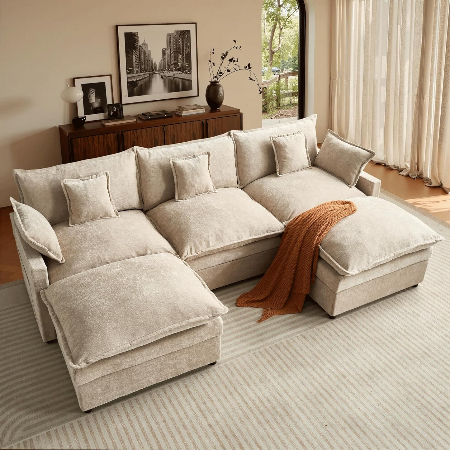 Nestwell Modular Cloud Sectional Sofa